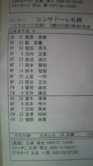 先発１