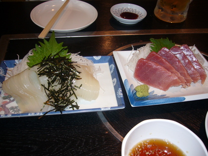 居酒屋にて